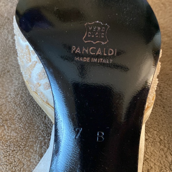 Beautiful like new Pancaldi 1888 Evening beaded shoes. - Picture 7 of 9